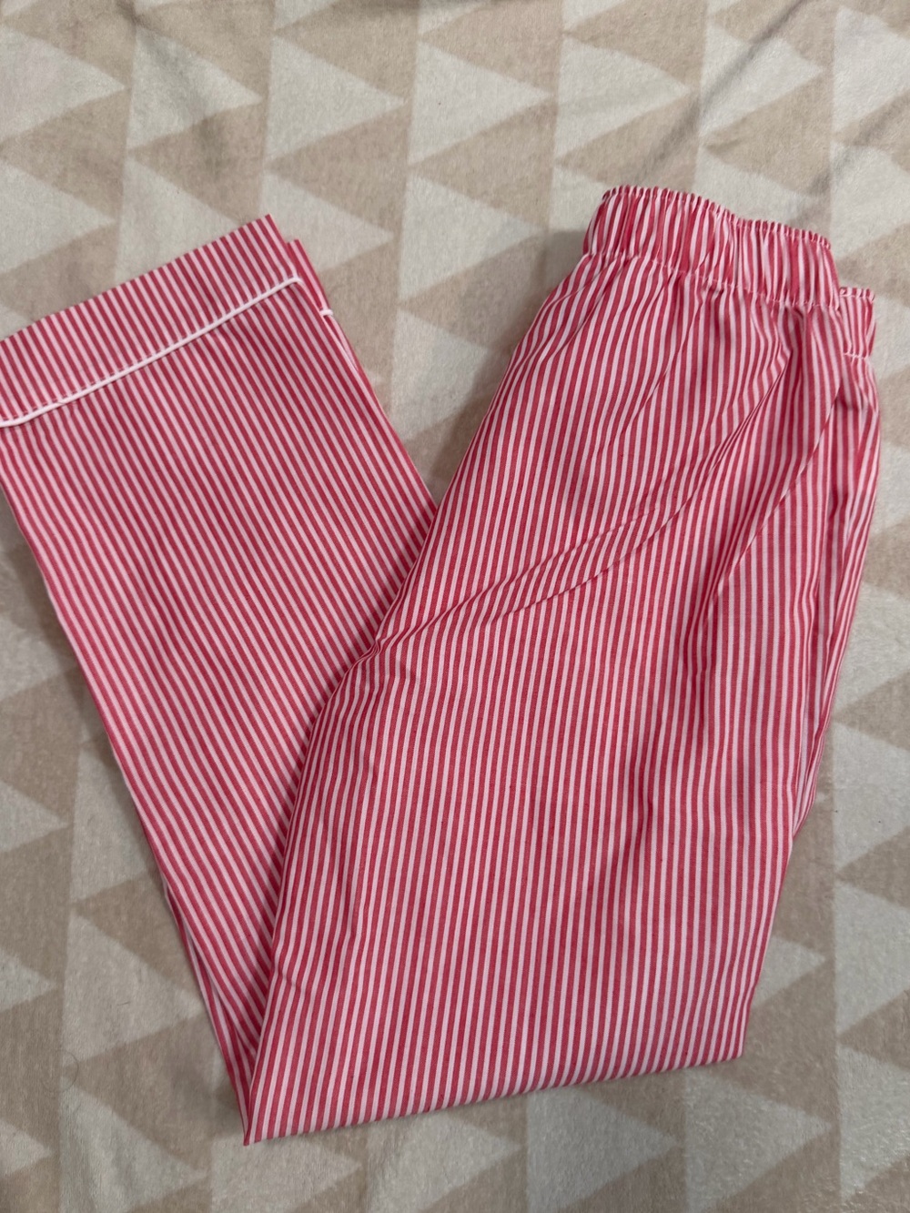 J crew kids stripe pajama pants